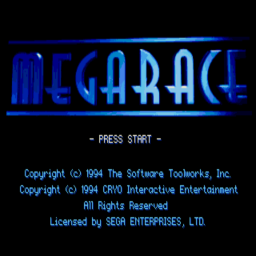 Mega Race (U) Title Screen